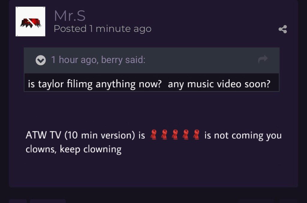 TS13TV's tweet photo. AN INSIDER JUST CONFIRMED ALL TOO WELL MUSICCC VIDEO 😭😭😭😭. WE FINAllY WON BESTIES!!!! 🧣🧣 #9YearsOfRED #RedTaylorsVersion #TaylorSwift #ARIAsTaylorSwift #TaylorsVersion #ItsRedSeason 
 CRYING IN TAYLOR'S VERSION 😭❤️🧣 #AllTooWell #ATW https://t.co/fIcxfm0G5U