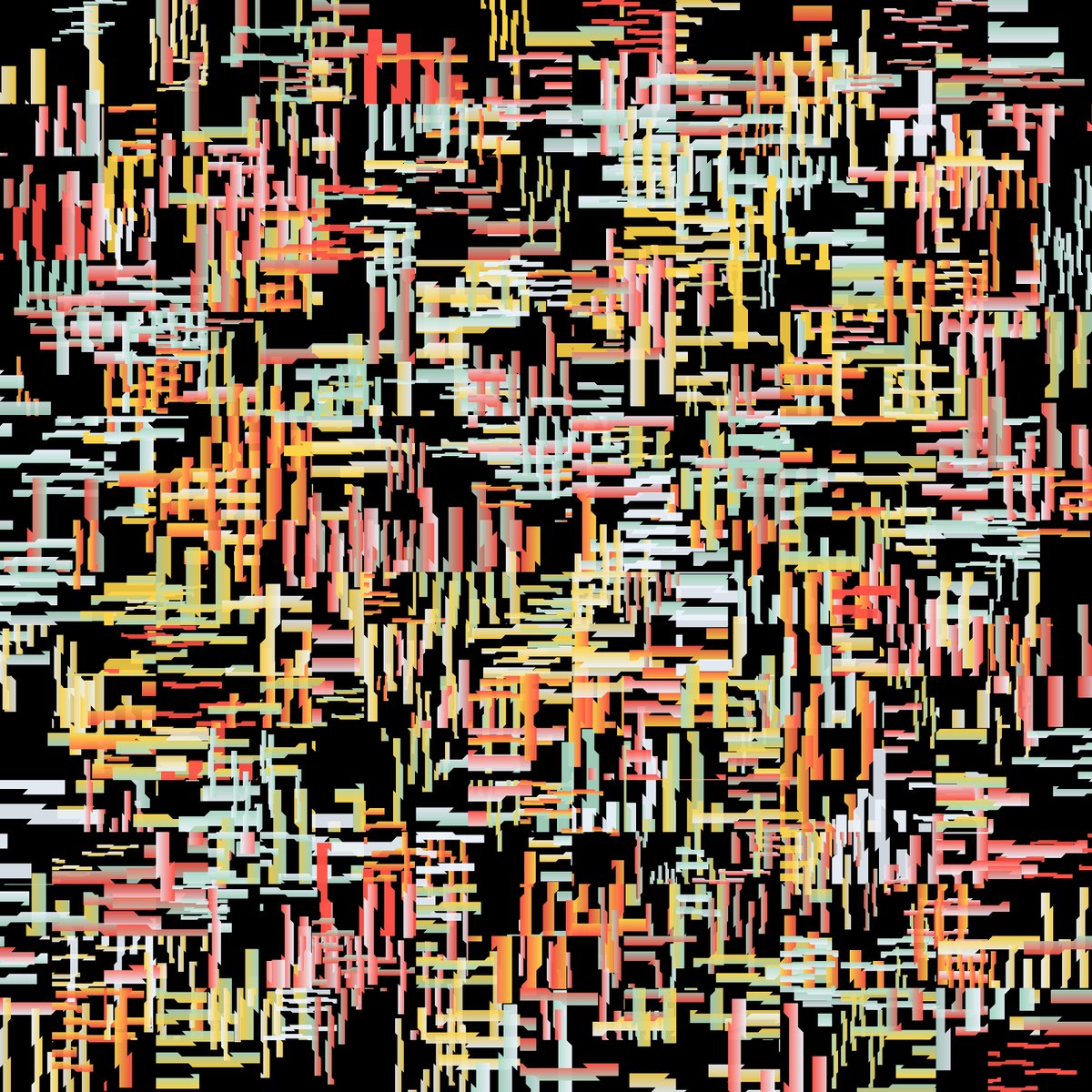 cryptoforma's tweet photo. Daily experiments by #Cryptoforma

Name: Scars on Canvas
Input Data: Grid: 20x20; Modules: 1; Colors: 5; Mixed: Yes; Gradients: Yes; Grid Space: -48; Rotation: Yes; Resize: Yes; Slide: Yes; Transparency: Yes; Aggregation: No

#generative #generativeart #creativecoding #genartclub https://t.co/2ss31Fn89x