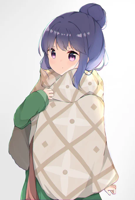 #今年も残りわずかなので今年一番伸びた絵を貼る見た絵描きさんも強制でやる#ゆるキャン 半年前ぐらいに描いたしまりん最近の自分の絵と絵柄が全然違うな 