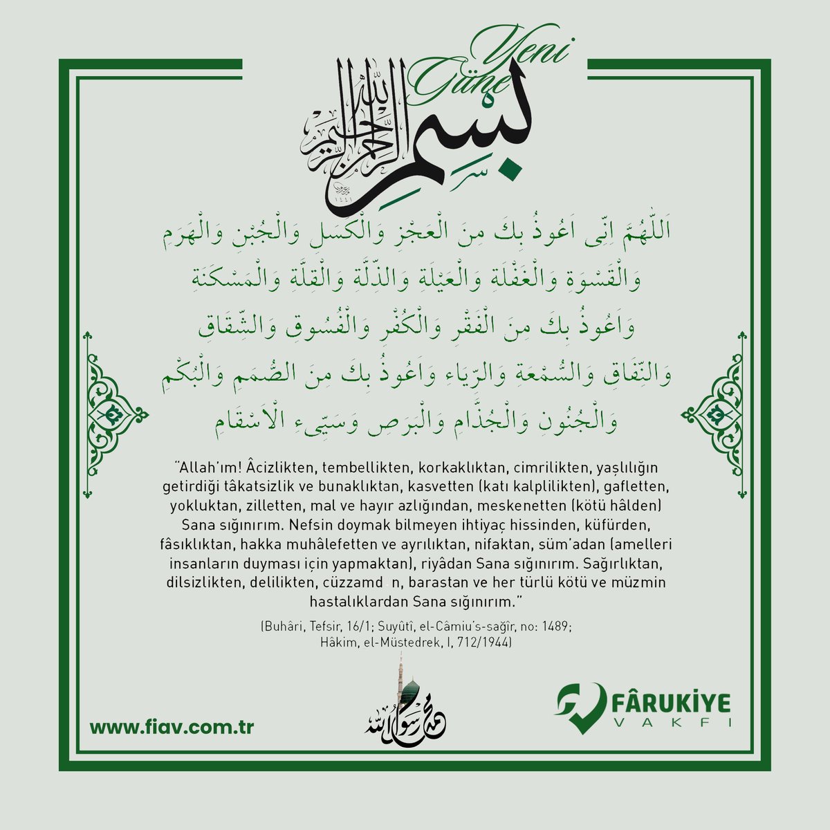 ahmethasimogluu's tweet photo. #YeniGüneBismillah #HayırlıSabahlar #Hadis #Farukiler #AbdullahFaruki https://t.co/m5ufLjDGjN