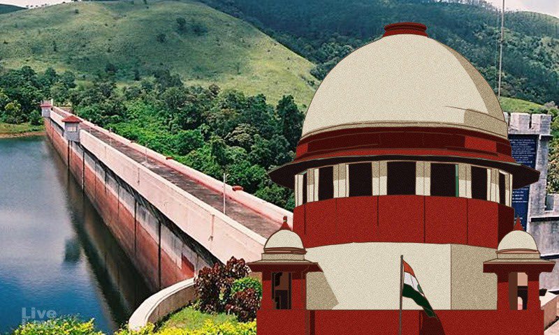 LiveLawIndia's tweet photo. [ MULLAPERIYAR DAM ISSUE] 

Supreme Court to shortly hear pleas seeking directions for proper monitoring of Mullaperiyar Dam, especially in wake of the flood situation in Kerala&amp; termination of lease deed between States of Kerala &amp; Tamil Nadu in relation to the dam

#SupremeCourt https://t.co/BwVjPGwtb1