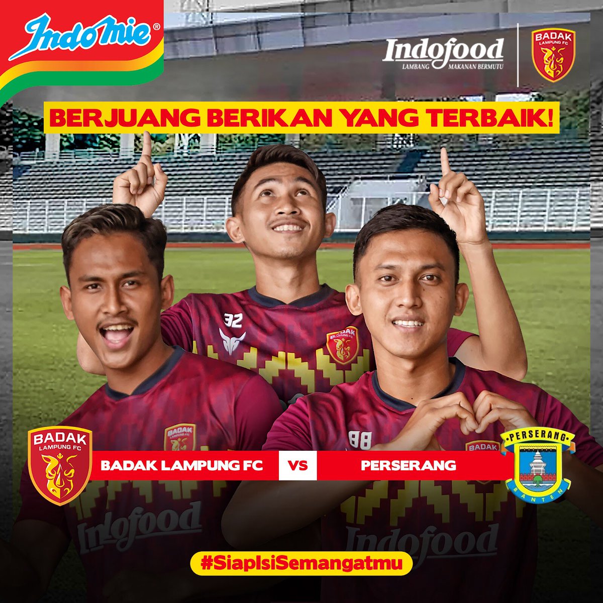 blfc_id's tweet photo. BANGKIT! Kata tersebut mungkin terdengar klise. Tapi hanya itulah yang harus dilakukan oleh BLFC di sisa laga putaran 1 fase grup kali ini.

Di laga kelima, Laskar Saburai akan berhadapan dengan Perserang Serang. Laskar Saburai siap berjuang untuk berikan yang terbaik! https://t.co/5yLjZBeGPC