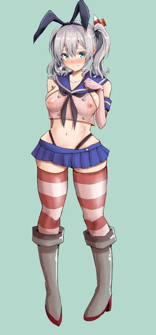 #今年も残りわずかなので今年一番伸びた絵を貼る見た絵描きさんも強制でやる 
鹿島風でした 
