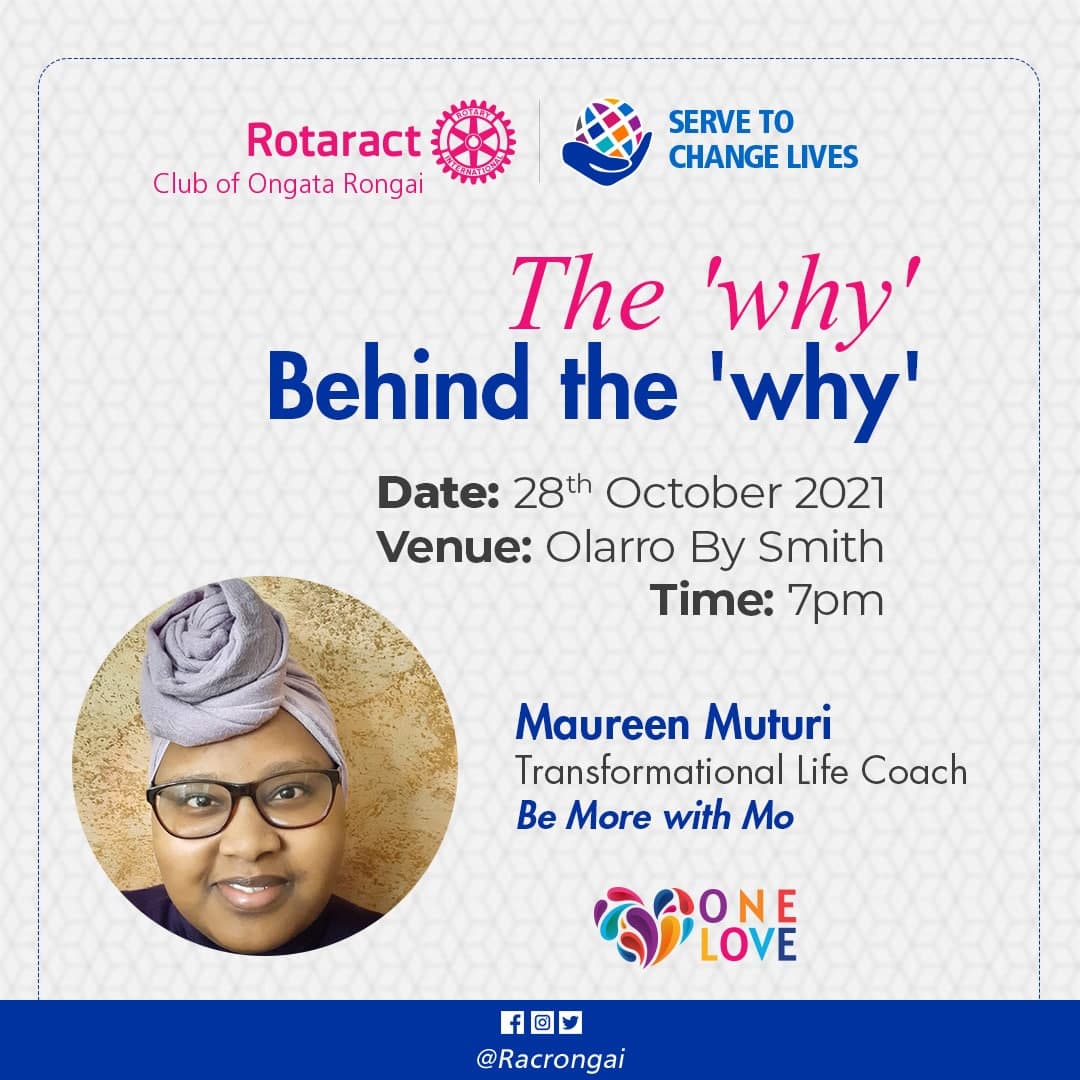 Join us this Thursday and get to know the WHY? behind the WHY?