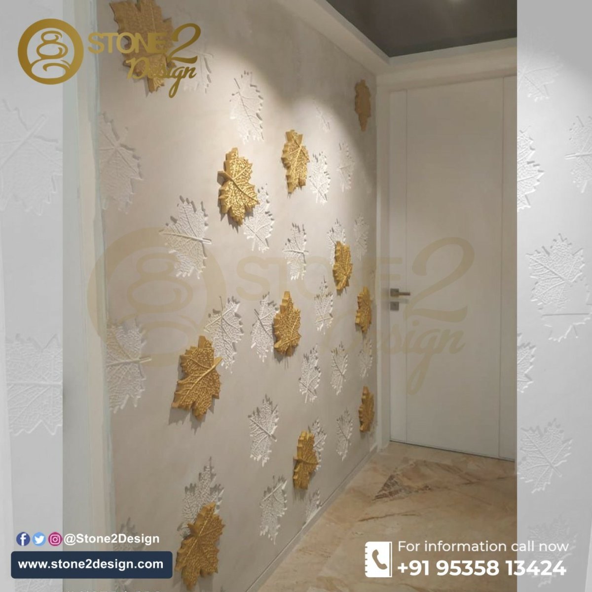 Stone2Design's tweet photo. Beautifully executed Sand Stone Mural of Maple Leaf Design for the client in Cox Town, Bangalore.

S T O N E 2 D E S I G N

📞 : +919535813424
🌐 : https://t.co/i1MCQvBn6m
📧 : info@stone2design.com

#stone2design #SandStoneMural #MapleLeaf #SandStone #MuralDesign #proudct https://t.co/1ODwl62DSc