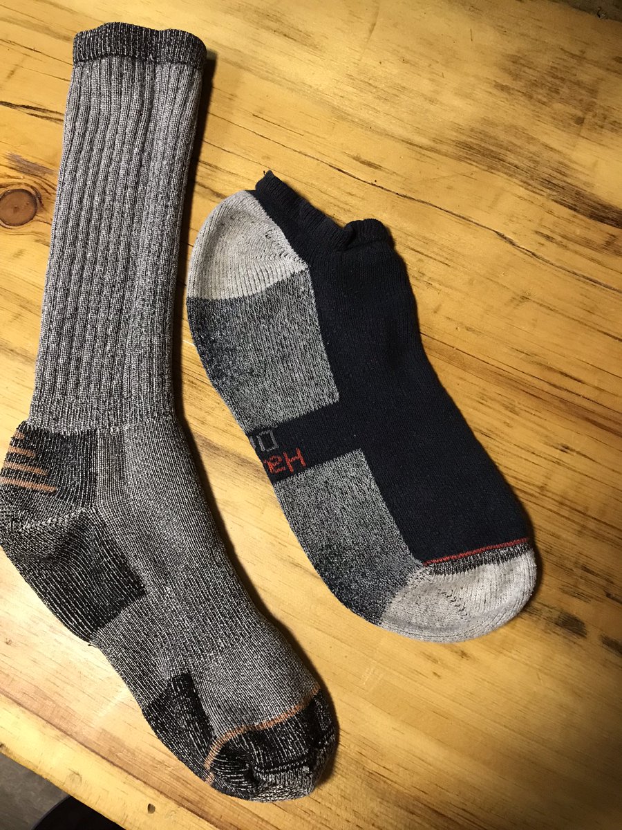 These appeared, clean, with the laundry in my dryer. They aren’t ours. They don’t belong to anyone whose socks we would semi-reasonably have access to. We don’t recognize them. They are part of the inter-dimensional sock exchange, I suppose. #LostSocks #mysteries #MismatchedPair