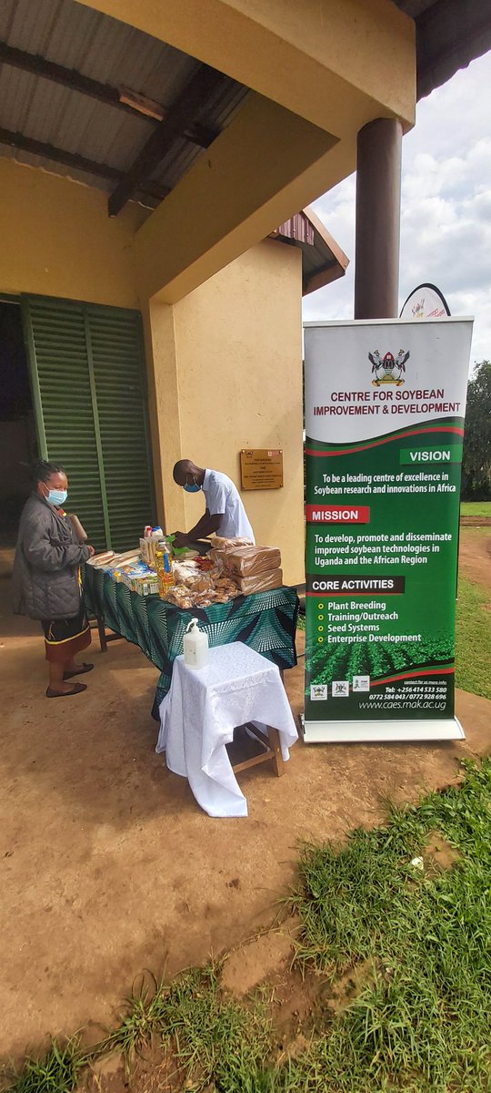 MakCAES's tweet photo. #Happening #soybeans Soybean Value Chain Development Mission @Makerere #MakCSID https://t.co/CcxWtnXxnv