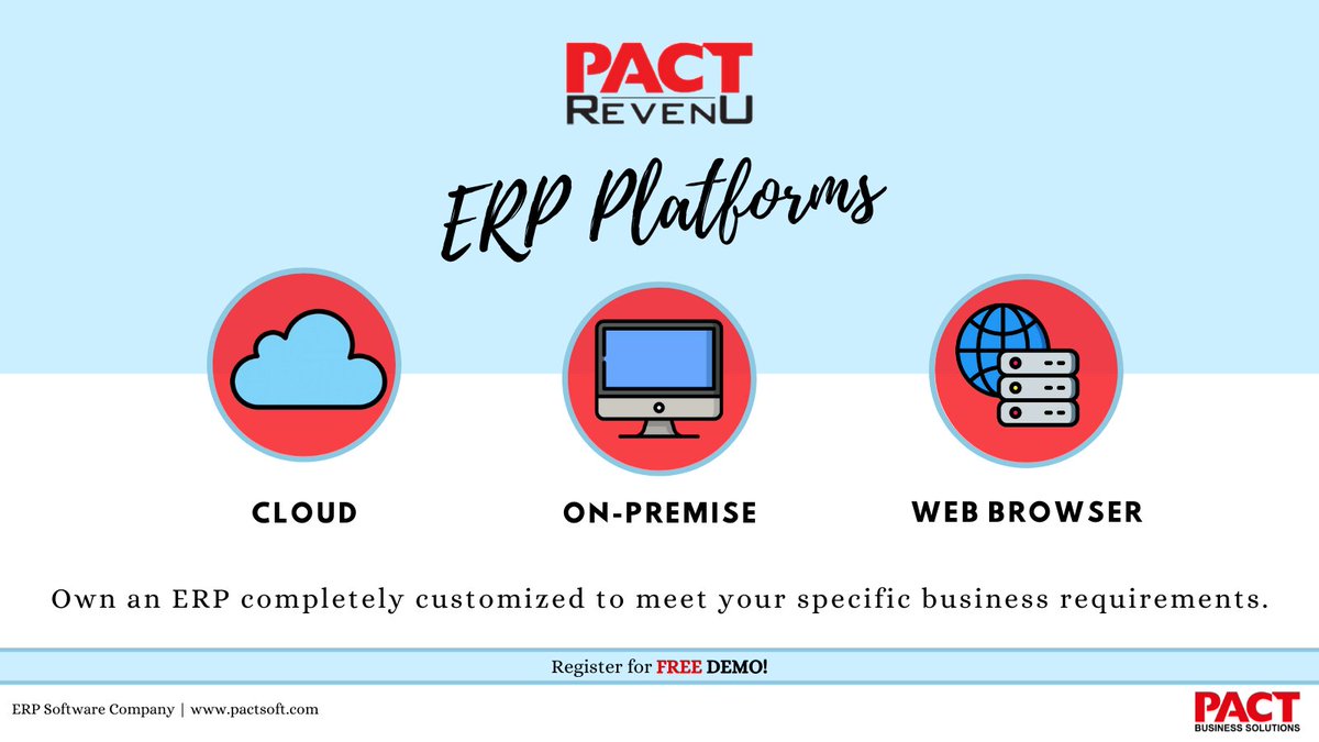 pacterp's tweet photo. Achieve operational excellence with PACT RevenU.
FREE DEMO: https://t.co/LQ8W31bvvP
#erp #erpsoftware #erpsolutions #erpsystem #businessgrowth #business #technology #clouderp #software #finance #crm #cloudbasedsolution #webbasedsoftware #onpremisesoftware #solutions #mobileerp https://t.co/Bo9jvUl3sh