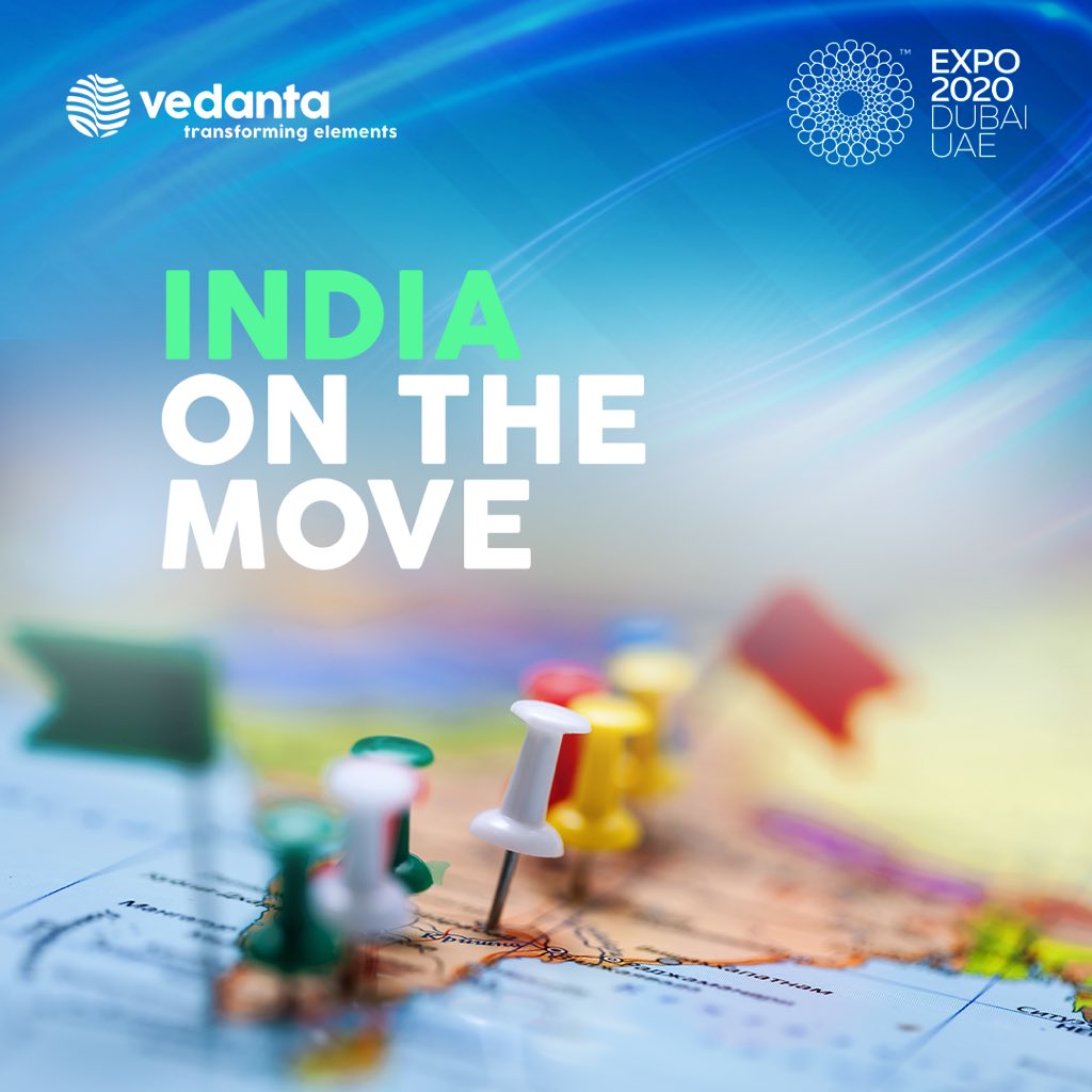 vedantadxbexpo's tweet photo. A provider of natural resources, Vedanta contributes to making India self-reliant and putting it on the world map.
@VedantaLimited
@IndiaExpo2020
@expo2020dubai
#DeshKiZarooratonKeLiye #TransformingElements #IndiaAtDubaiExpo #VedantaAtDubaiExpo #Expo2020 https://t.co/dDzoYD12s3