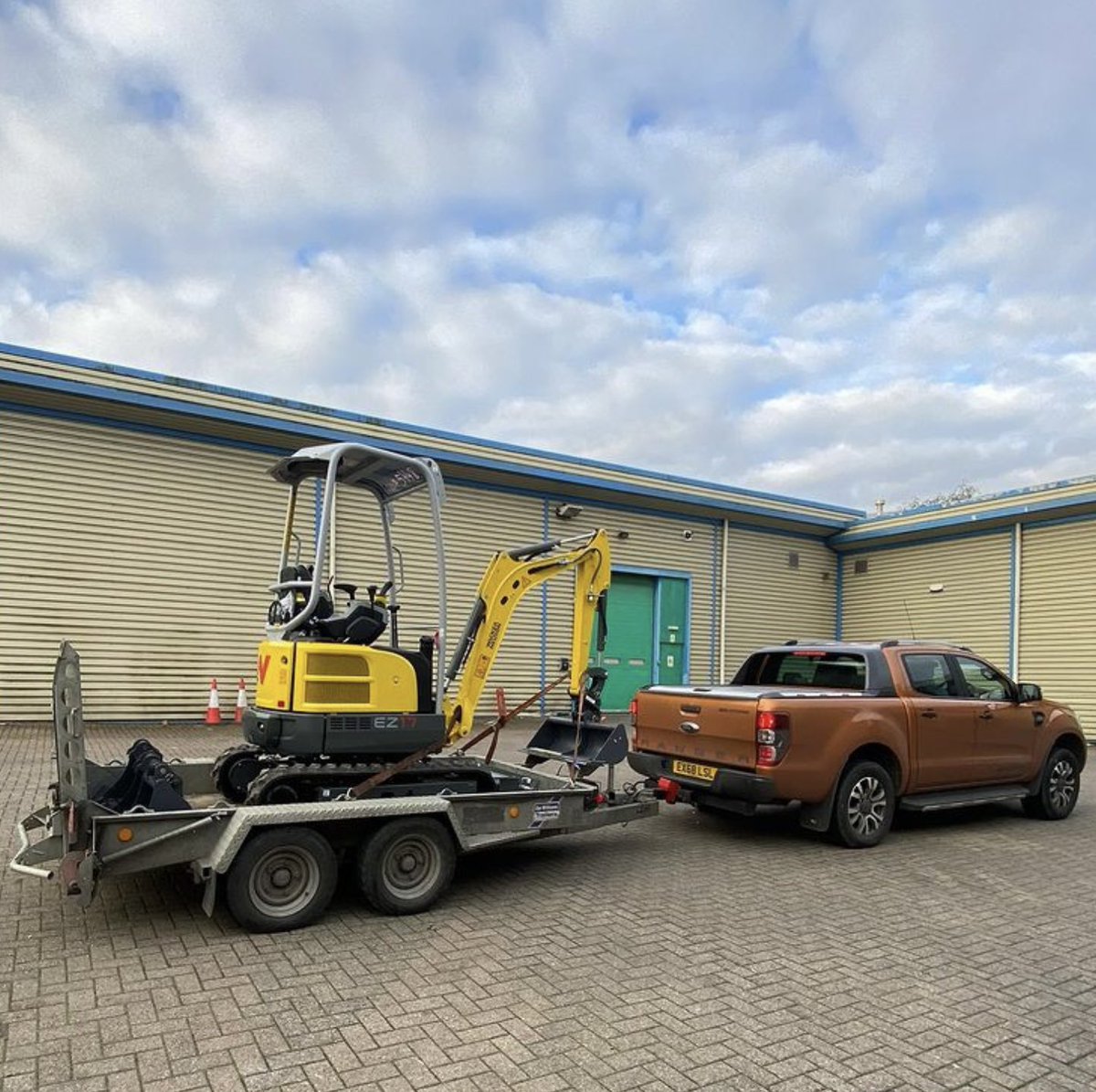 GemPlantSales's tweet photo. A collection last week of this @wackerneuson_uk model EZ17 zero tail swing excavator by C &amp; C Hire with another to collect this week. Your business is much appreciated. https://t.co/mEX4H1EjEs