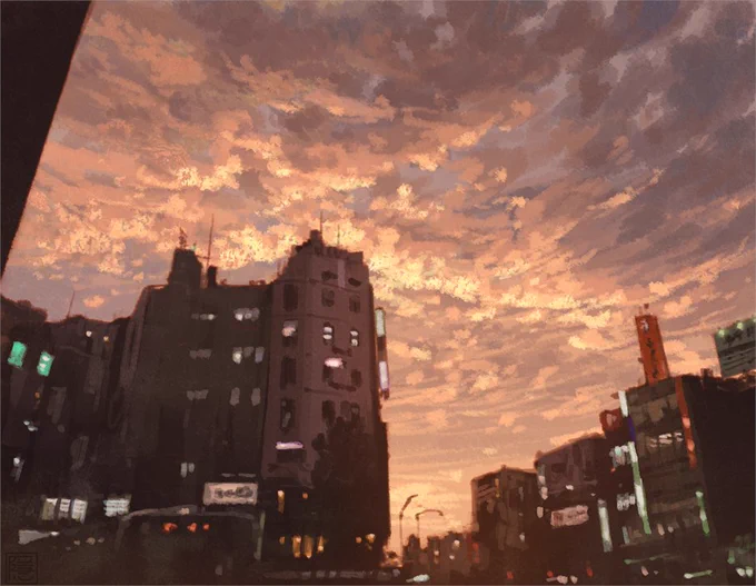 風景イラスト 