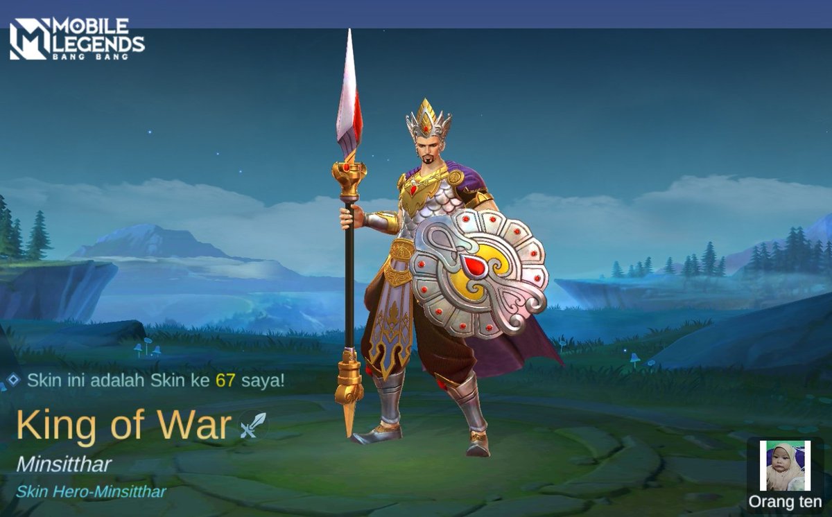 Saya baru saja mendapatkan Skin baru King of War di Mobile Legends: Bang Bang! Ayo kita berhadapan melawan Player MOBA terbaik dunia bersama-sama! 
r8qs.adj.st/appinvites?adj…