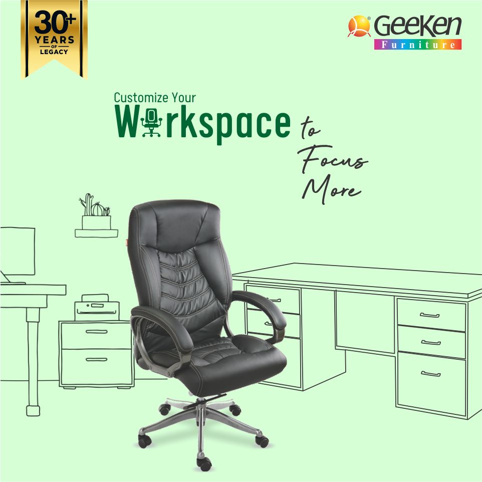 geekenfurniture's tweet photo. Better comfort = Better focus = Better results. Make the most out of your work day with Geeken office chairs.
#SeatingCollection #Homepod #Carpenter #FurnitureOnline #FurnitureBlog #FurnitureCustom #Discounts #Offers #InteriorDesign #Design #Interior #HomeDecor #Architecture https://t.co/oCgH9HLHLj