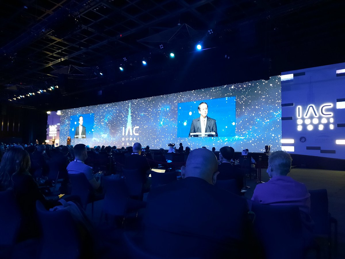 ExpandSpace's tweet photo. Congratulations to @JAXA_jp and the @haya2e_jaxa team for their award! Such amazing exploration that will open a new chapter of global knowledge!
#IAC2021 #Dubai https://t.co/aljbFyu7Ep