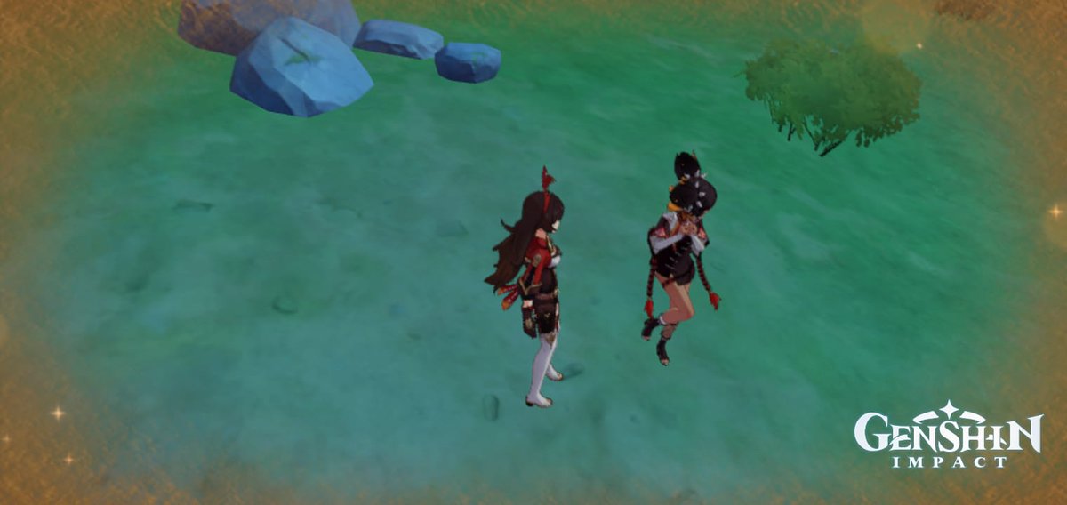 clo_xdy's tweet photo. @GenshinImpact okkk ig,she got scared of me https://t.co/QgIPXL8uco