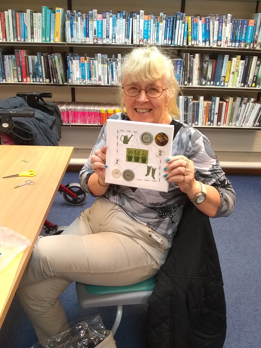 'The #CraftingCommunities project has made me happy and more confident about trying new skills' 
‘It has made me really happy because I’ve never done anything like this before’ - Just a couple of comments from our creative participants at #RugeleyLibrary #LetsCreate
