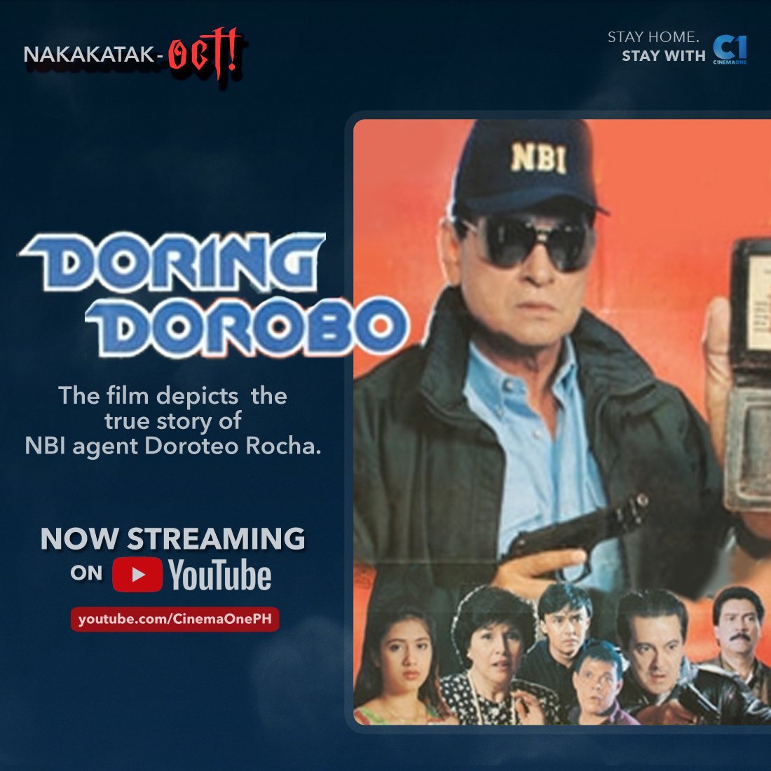c1origs's tweet photo. 1993 Filipino action film starring Eddie Garcia, Eddie Gutierrez, and Boots Anson-Roa, panoorin ang #FullMovie ng "Doring Dorobo"! Now streaming on #CinemaOne's YouTube channel!
Stream here: https://t.co/LhJOO7D2Oy
#StayWithC1 #FreeMovies
#EddieGarcia https://t.co/4qFwjllnKO
