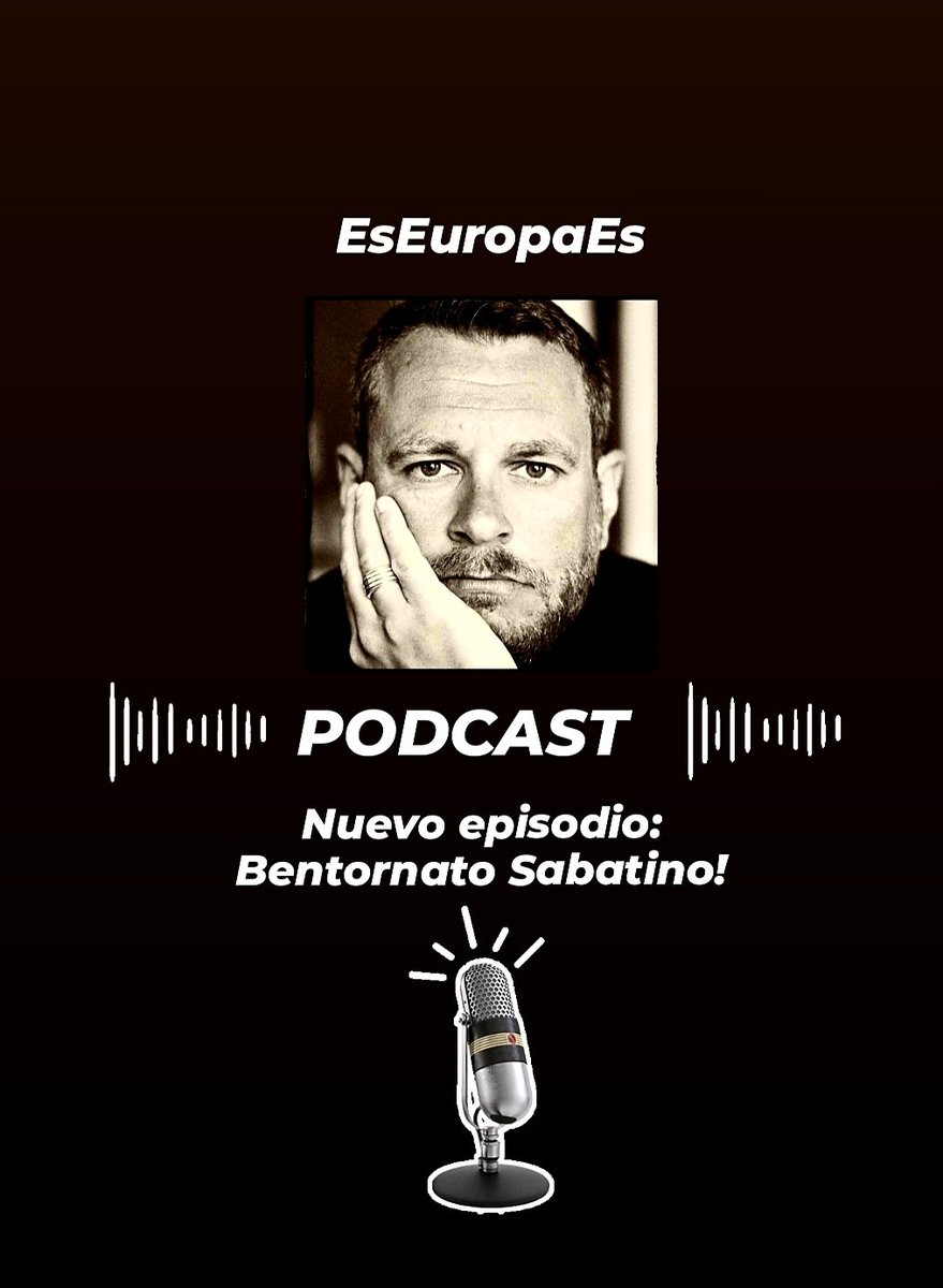 EsEuropaEs's tweet photo. 🎙👆 Link en bio 🎙👆
@EsEuropaEs
#eseuropaes #podcast #musica #intervista #cultura #arte #curesonore #ircus #italia #europa
🇮🇹
#goodmorning #bonjour #bomdia #gutenmorgen #buenosdías https://t.co/5jUuveOvzB