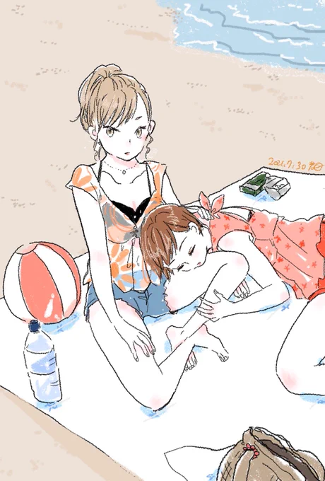わたしだけの女でいて。 #過去絵 