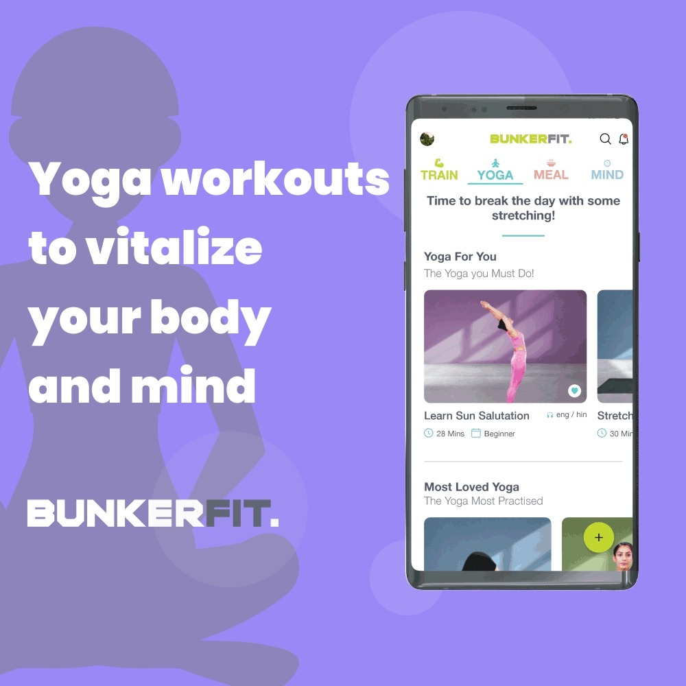 getBunkerfit's tweet photo. Yoga Module - From helping you destress, to treating different body ailments, we've got yoga for every purpose and body type https://t.co/SBOddvtLaE