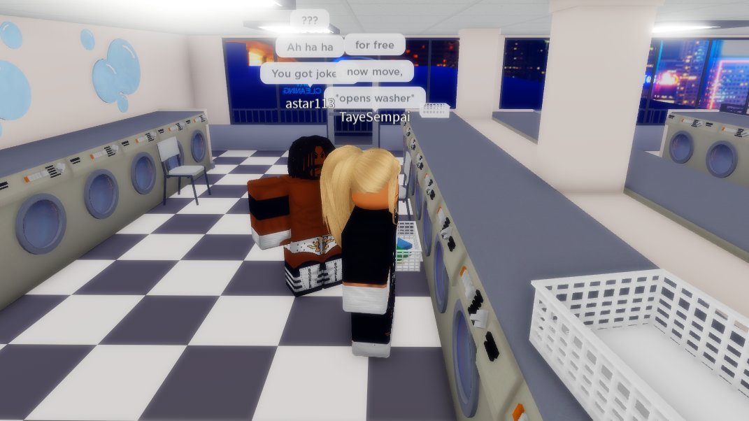 PCW_RBLX's tweet photo. NONSTOP RECAP 10/22/21:

@TayeSempai was confronted by #BookerA at a laundromat during NONSTOP.

#BookerA then challenged Sean Ziggler to a singles match after both superstars threw insults at each other.

It was a very close matchup, #BookerA walked away with the victory! https://t.co/mbQhy0jr8x