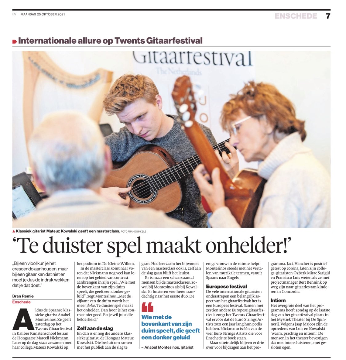 EuroStrings's tweet photo. @twentsgitaarfes 2021 was great! Thanks everyone who made this possible! See you all in May for edition 2022. https://t.co/gJv5YTQhcB