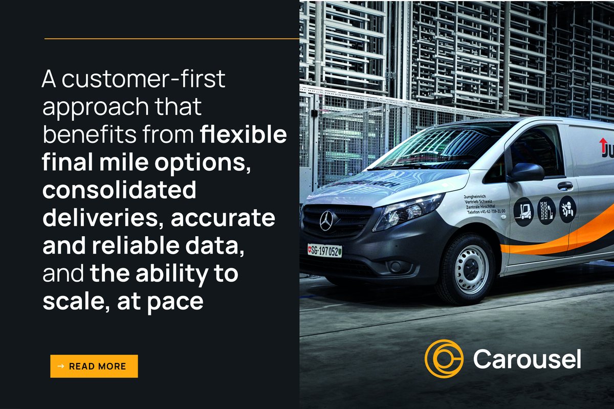 Since 2013 we have been supporting Jungheinrich Spain to meet urgent delivery schedules.

Taking a customer-first approach, the solution designed meant that parts are now delivered close to every engineer – no matter their size or shape.

Read more here > hubs.li/H0ZVKCQ0