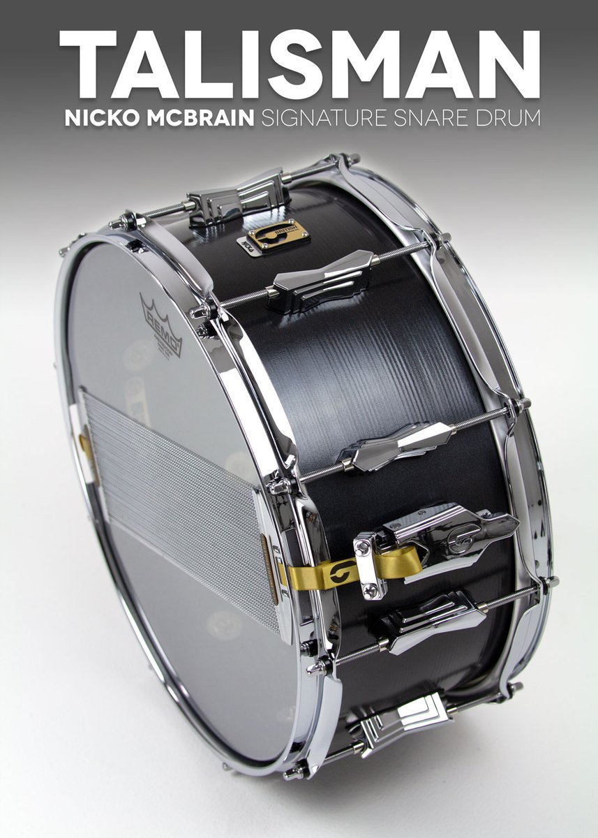 britishdrumco's tweet photo. Nicko McBrain waited a lifetime to play the Talisman snare drum.
You can share that dream and make it your reality right now.
Find your dearest BDC dealer today: https://t.co/CZEIet5RDu
#britishdrumco #talisman #nickomcbrain #prosnare https://t.co/D79zRI9YE9
