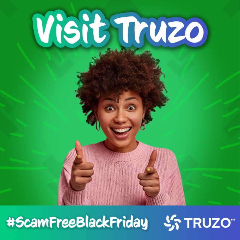 truzopay's tweet photo. Help create a #ScamFreeBlackFriday this November and WIN! Truzo™ is an Authorised Financial Services Provider (FSP 51539)