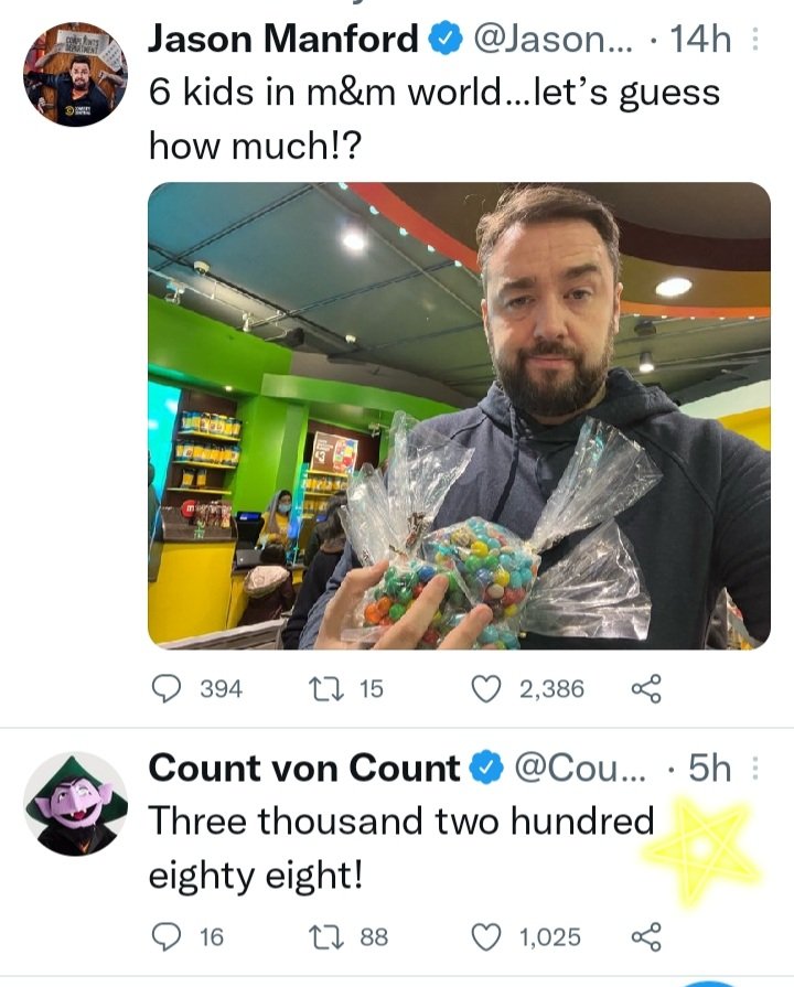 JoThomson68's tweet photo. @JasonManford @CountVonCount knows! https://t.co/Js7xJNoYF1