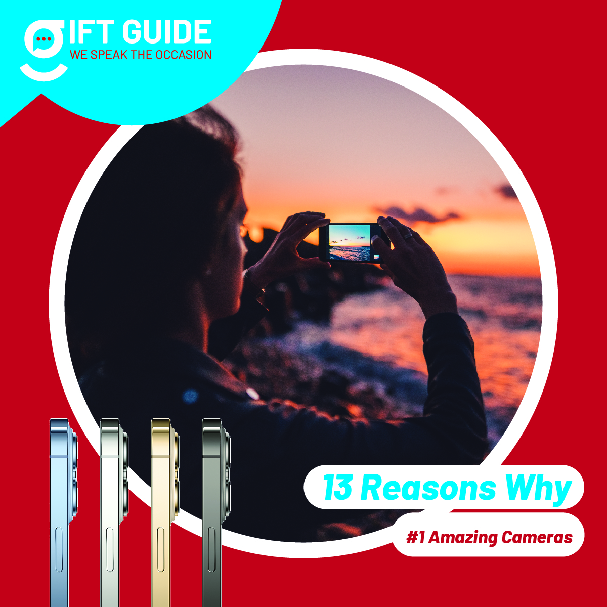 giftguidesa's tweet photo. There are many reasons why you should get the latest and greatest from Apple, the iPhone 13. We've chosen #13ReasonsWhy and we'll help you make the right decision. 

Number 1: On the iPhone 13, we have improved cameras with sensor-shift optical image stabilization, https://t.co/nGHtO7WkWo