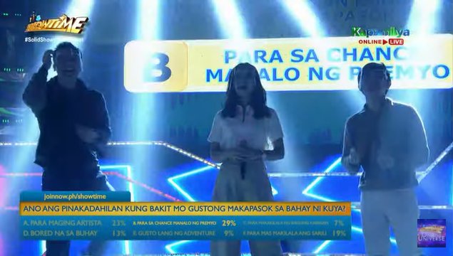 EllaTrendsetter's tweet photo. Thank you so much @itsShowtimeNa na for having our @ellacayabyab_ along with @ralphhmalibunas and @iamginoroqueiv (Team PB-Bigatin) today on Madlang Pi-Poll. Happy Anniversary, again!
RALPHELLAxGINO SaSHOWTIME
#SolidShowtimerForever https://t.co/60Mf0IyYTt