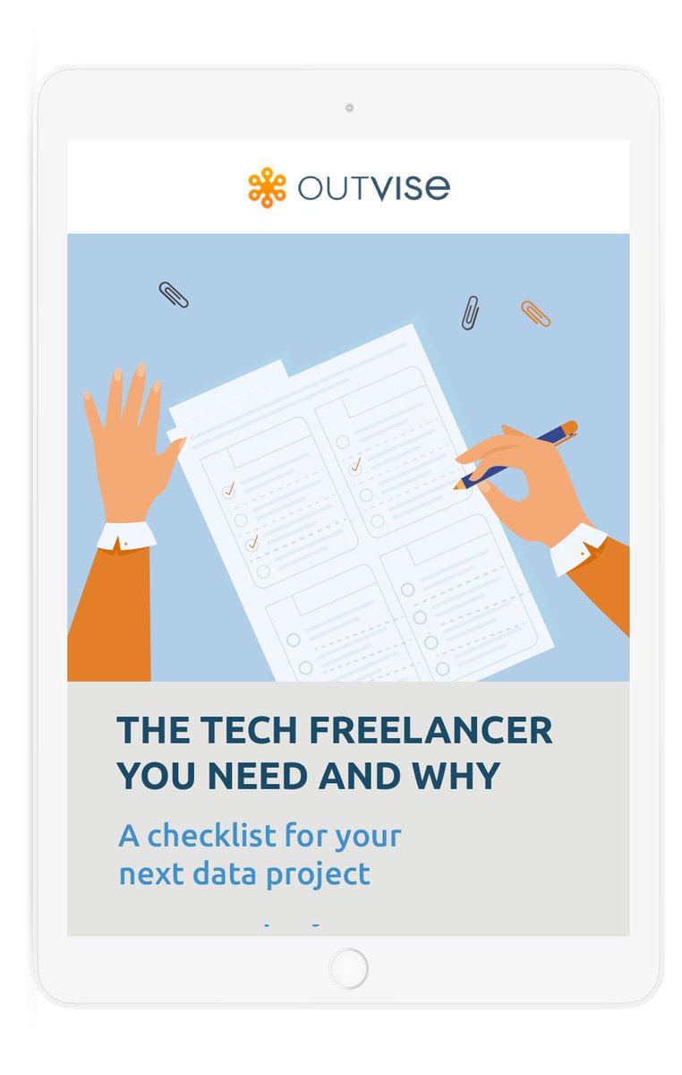 Outvise on Twitter: &quot;Overwhelmed by the variety of Tech freelancers and don't know what you need for your project? Download our free eGuide that will give you a checklist to help you