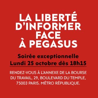 SNJ_national's tweet photo. Nous serons présents ce lundi 25 octobre à partir de 18h15 à la Bourse du travail (Paris 3) dans le cadre de la soirée exceptionnelle de @humanite_fr en soutien à @Rosamoussaoui et les autres journalistes et médias attaqués en diffamation par le Maroc après scandale #Pegasus 🥁 https://t.co/1slFd3Nbaw