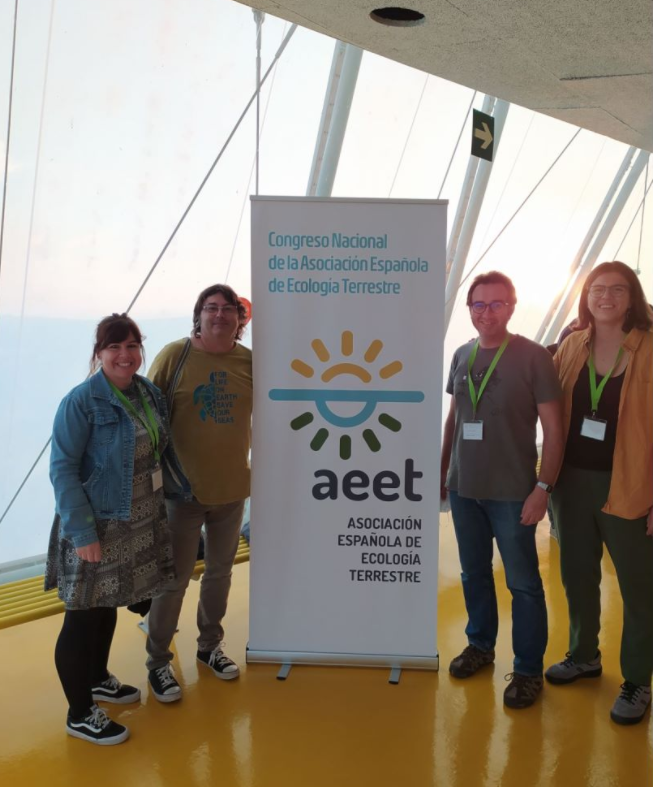 CeamFundacion's tweet photo. The forestry team from @CeamFundacion has been attending the @_AEET_ 2021 congress presenting their research on #GreenWaterCycle #Resilience #EcologicalMemory and #EcologicalRestoration. 
Thanks to @vmsantanap @AMSabater and Luna Morcillo for these nice presentations 👏👏💪💪 https://t.co/d3veShNrY0