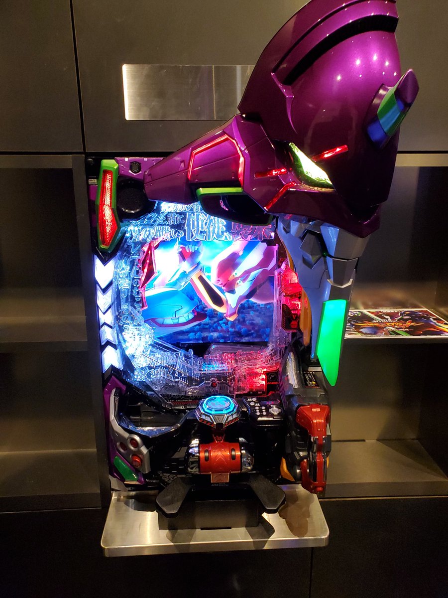 新世紀エヴァンゲリオンハンドルパチンコ役物２つ 新世紀エヴァンゲリオンハンドルパチンコ役物2つ 新世紀