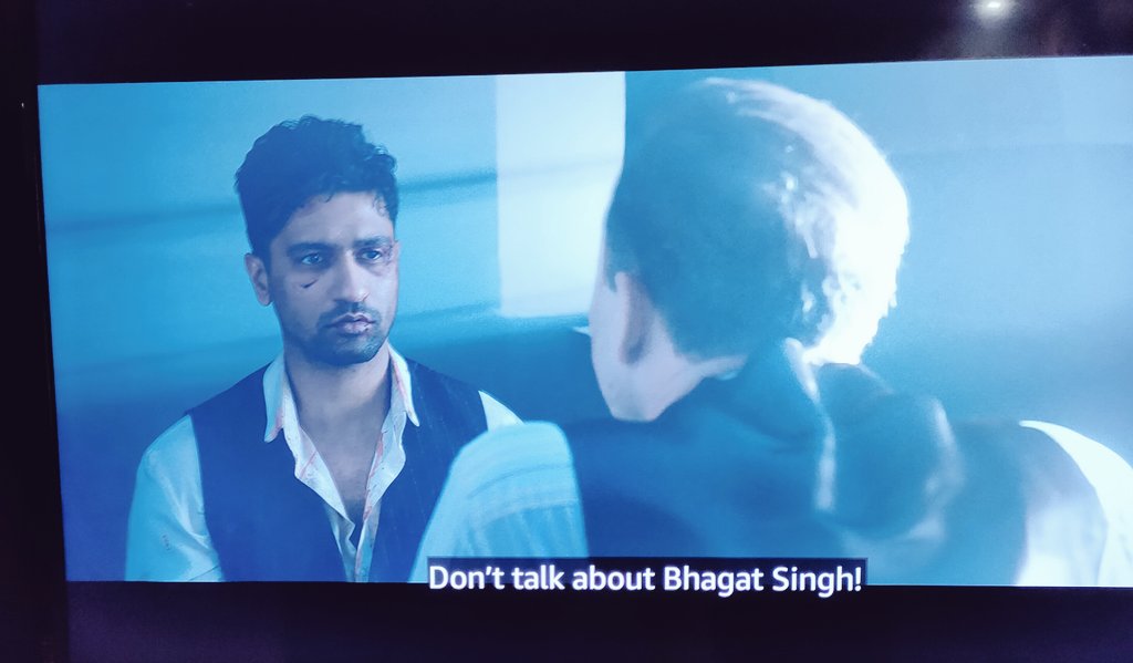 tanu_97's tweet photo. Don't talk about Bhagat Singh! You know nothing about him. 
What a movie! What a man! Take a bow. Sardar Udham is by far the best movie of 2021.❤️
An art how to make movies without jingoism!  @vickykaushal09 @amolparashar @shoojit https://t.co/klTQLMBAZR