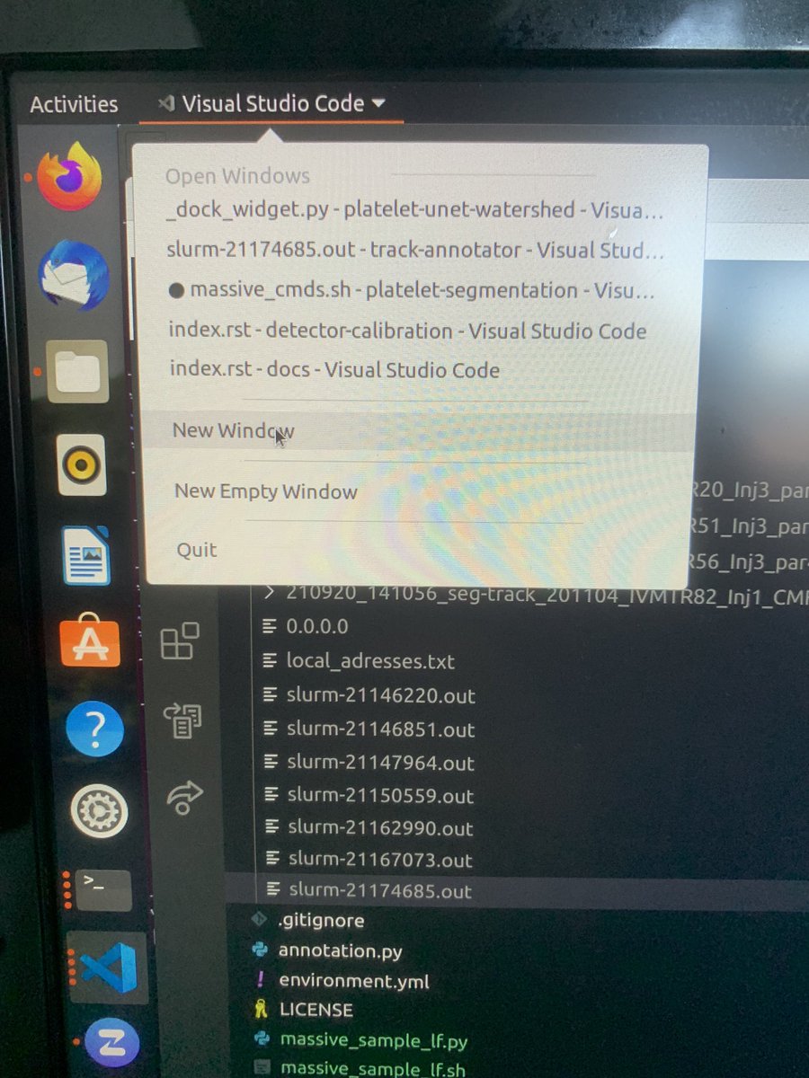 Starting to horde vscode windows like browser tabs 😂

Shall I hit the little red ‘x’? 

Never.