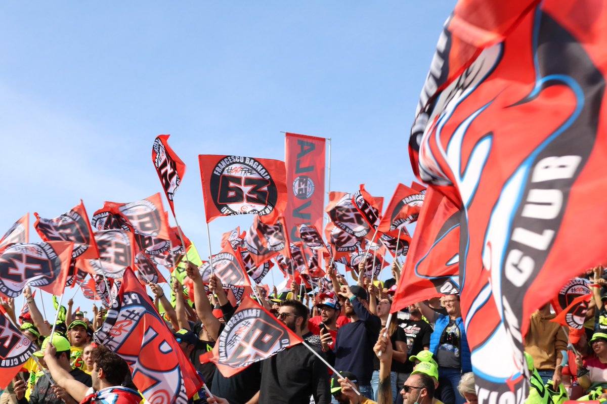 PeccoBagnaia's tweet photo. Rischiare, dare tutto, sbagliare. Fa parte del gioco. 
Oggi Fabio si è meritato il titolo e sono contento per lui.
But, THE BEST IS YET TO COME… A NEW DANCE IS COMING. 
Grazie Nuvola Rossa per esserti fatta sentire ❤️ https://t.co/2eA31fWv6k