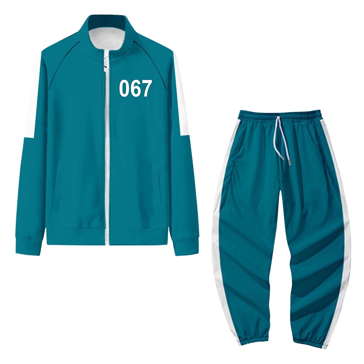 Fruugo_CA's tweet photo. BEST SELLER! Squid Game Jacket Pants Cosplay Sports Zipper Cardigan Digital 067 Printing Pocket Sweatshirts Set ONLY $45.95 at https://t.co/7trkbFSjSj

#squid #game #jacket #pants #cosplay #sports #zipper #cardigan #digital #printing #pocket #sweatshirts https://t.co/zv3F782xLr