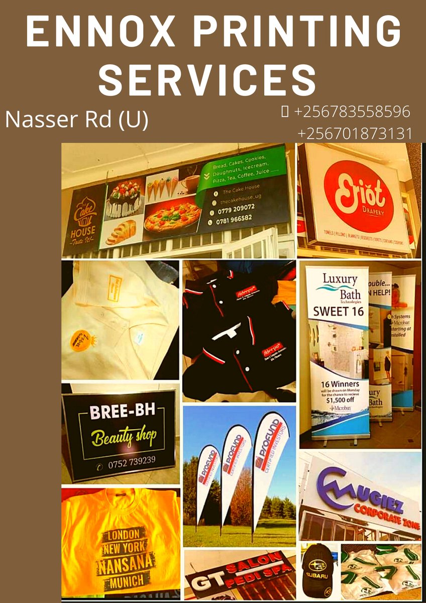 ennox_printing's tweet photo. For all branding services 
@pintoShaipuma @epaphroditus14 @RinahTusiUg @BradleyCarlvin1 https://t.co/dAtDBIqvxA