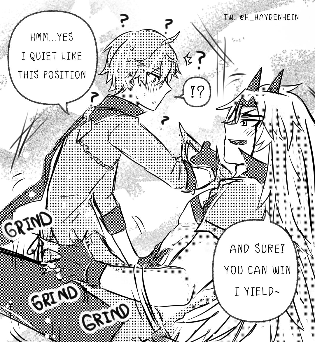 #ittochi

childe gonna stab him for not taking their spar seriously😭 