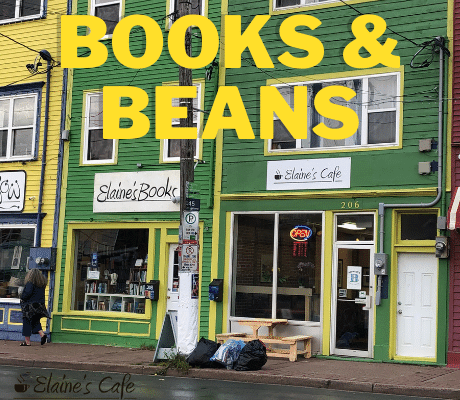 ElainesBooks's tweet photo. GRAND opening of Elaine's Cafe successful! Elaine's Cafe 206 Duckworth Street - next door to Elaine's Books! 

#NewBusiness #ElainesBooks #ElainesCafe #Downtowncafe #booksandcoffee #lovetoread #thrillingtales #shoplocal  #shopsecondhand #localcoffee #YYTCoffee https://t.co/MUlw52wb4b