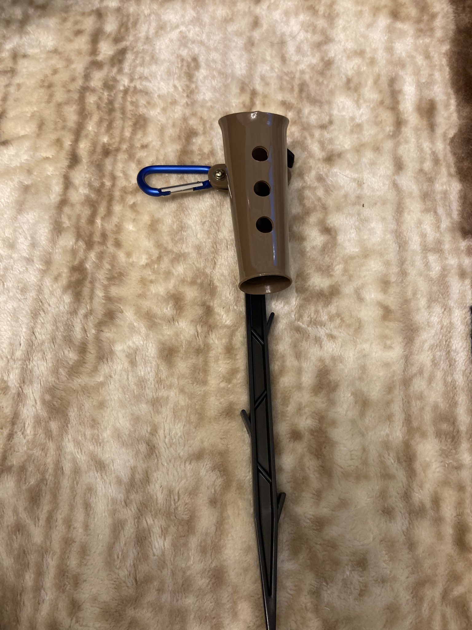 はる サーフロッドスタンド自作してみた 黒が良かったけど茶色しか売ってなかった 330円ぐらい T Co Iwxgk2hwdh Twitter