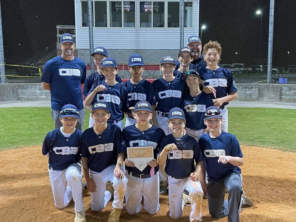 Congrats to Franchise Club 13u on their Finalist Finish at Game 7 Fall Championship. <a href="/CbaSpotlight/">CBA Spotlight</a> <a href="/WhisenantMatt/">Matt Whisenant</a> #weareCBA