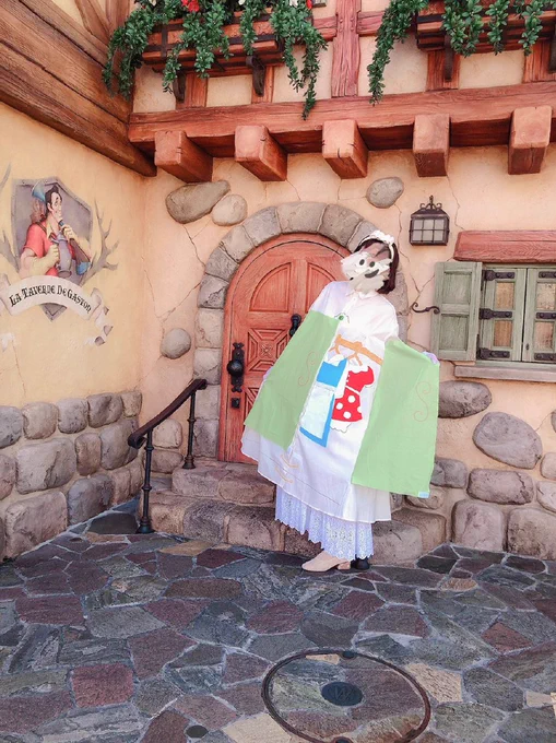 マダムドガルドローブでした!
ミニーさんやベルのワンピースを預かってる仕様だったよ👗
#Dハロ仮装2021 