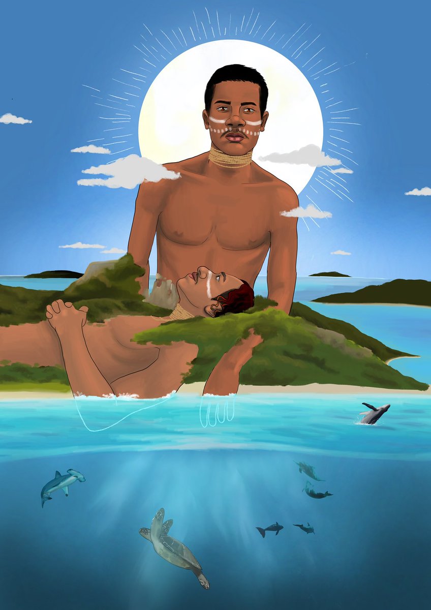 DYenoom's tweet photo. Heyy you mob, it’s my first time using Twitter
My names Dylan I’m a Indigenous Artist, I mostly do digital illustrations that focus on my identity, culture, history and things that are just going on in so called Australia.
Here’s some work of mine haha https://t.co/N10uzfgXsj