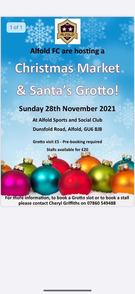Alfold_FC's tweet photo. Christmas FUN!! Come and celebrate Christmas with Alfold FC. 
See poster below https://t.co/IET2vQ9jmU