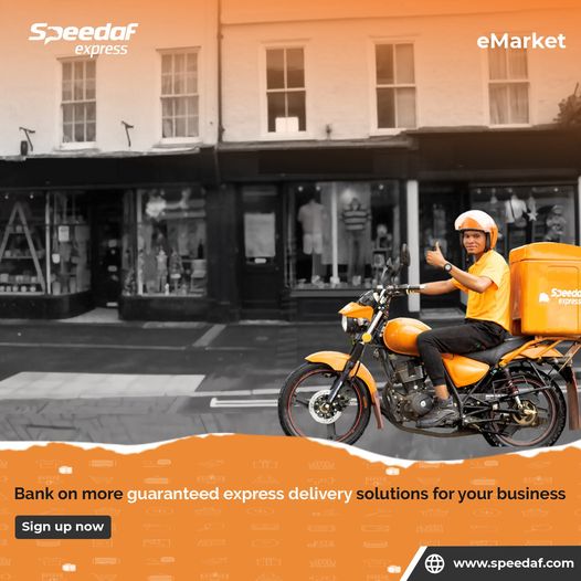 Delivery service you can bank on. We give you an assurance that we will sort your pickup and delivery problem.
#EnjoyTheSpeed