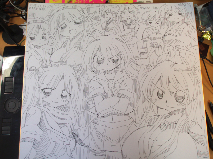 サンクリのらくがきコーナー…描きたい!! 